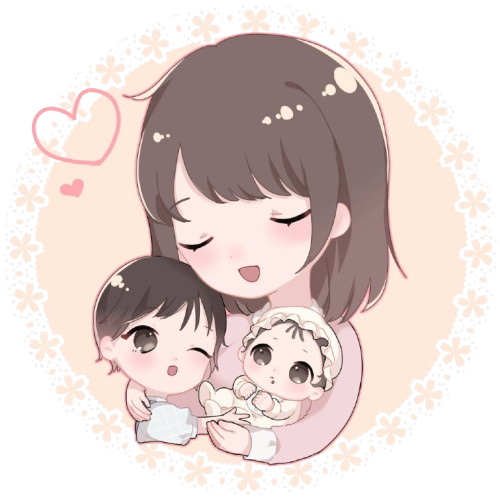 ブログ発信者かやのイラスト。